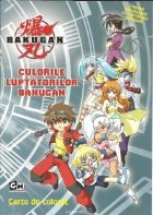 coperta Culorile luptatorilor Bakugan. Carte de colorat