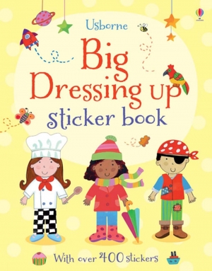 Big dressing up sticker book