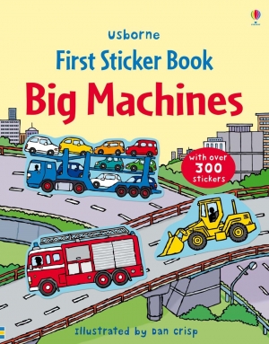 Big machines sticker book