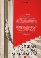 Biografii bronz marmura Argeseni oameni