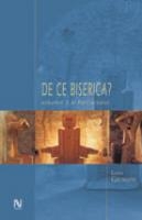 De ce Biserica - a treia parte a Parcursului