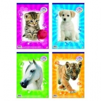 Bloc desen A3 30 file, ilustrat, Pretty Pets
