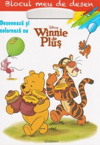 Blocul meu de desen - Deseneaza si coloreaza cu Winnie de Plus