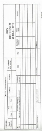 Bon de consum (Colectiv) mare