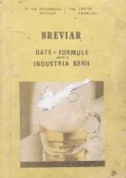 Breviar date si formule pentru industria berii