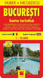 Bucuresti. Harta turistica (scara 1:15 000)