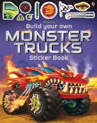 coperta Build your own monster trucks sticker book
