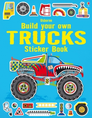 Build your own trucks sticker book