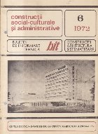 coperta Buletin de Informare Tehnica, Nr. 6/1972 - Constructii social-culturale si administrative