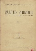 Buletin Stiintific Sectiunea Stiinte Biologice