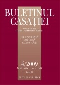 Buletinul Casatiei, Nr.4/2009