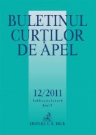 Buletinul Curtilor de Apel, Nr. 12/2011