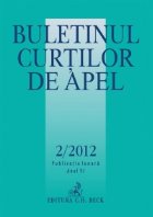 Buletinul Curtilor de Apel, Nr. 2/2012