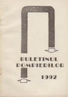 coperta Buletinul pompierilor 1992