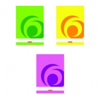 Caiet A5 100 file spirala RAINBOW dictando - ECONOMIC