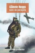 Cainele Ruggs sare cu parasuta