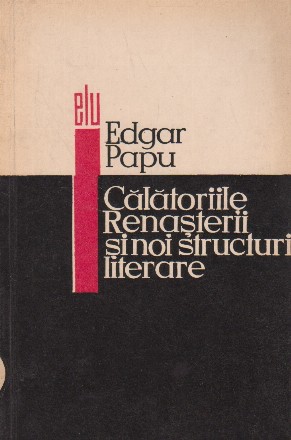 Calatoriile Renasterii si noi structuri literare