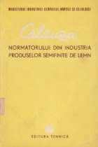 coperta Calauza normatorului din industria produselor semifinite de lemn