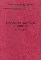 Calculatorul electronic Felix 256 Program