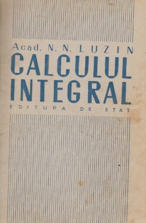 Calculul integral (Luzin, Editie 1950)
