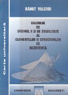 Calculul de ordinul II si de stabilitate al elementelor si structurilor de rezistenta