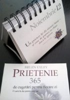 Calendarul Prietenie 365 cugetari pentru