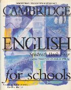Cambridge English for schools, Student s Book Four - Limba Engleza Clasa a VIII-a