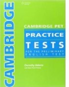 Cambridge PET practice tests for the preliminary english test- 3 CD-s