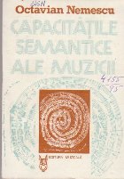coperta Capacitatile Semantice ale Muzicii