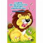 coperta Carte de activitati pentru prescolari - Leul curajos