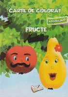 Carte colorat abtibilduri Fructe