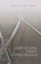 Carte vizita pentru centrul orasului