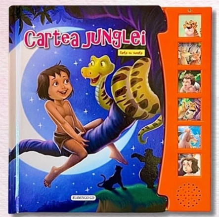 Cartea junglei. Carte cu sunete
