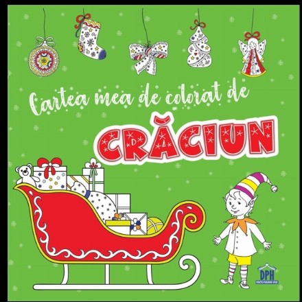 Cartea mea de colorat de Craciun