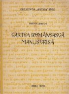 Cartea romaneasca manuscrisa