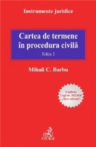 Cartea termene procedura civila Editia