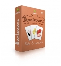 Carti de joc Montessori. Cele 5 simturi