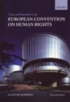 coperta Cases and Materials on The European Convention on Human Rights 2/e