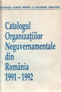 Catalogul Organizatiilor Neguvernamentale din Romania 1991-1992