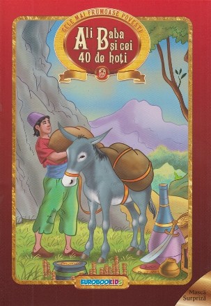 Cele mai frumoase povesti - Ali Baba si cei 40 de hoti (format A4 + masca surpriza)