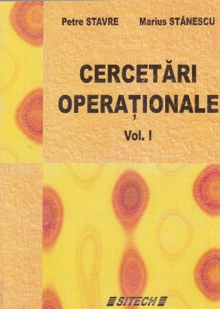 Cercetari operationale, Volumul I