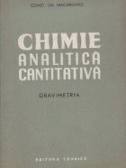 Chimie analitica cantitativa. Gravimetrie (1959)