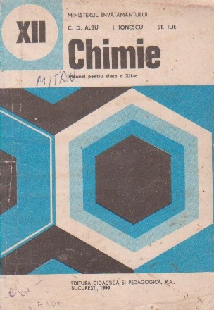 Chimie - manual pentru clasa a XII-a