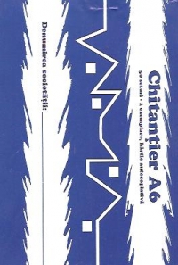 Chitantier A6, 2 ex, hartie autocopiativa