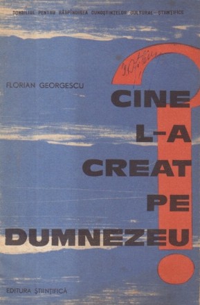 Cine l-a creat pe Dumnezeu