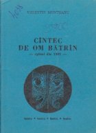 Cintec de om batrin - episod din 1907