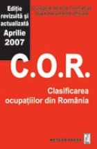 Clasificarea ocupatiilor din Romania Culegere