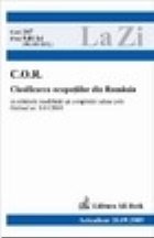 coperta C.O.R. Clasificarea ocupatiilor din Romania (actualizat la 20.09.2005)