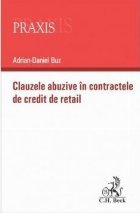 coperta Clauzele abuzive în contractele de credit de retail