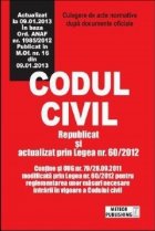 Codul civil actualizat 2013